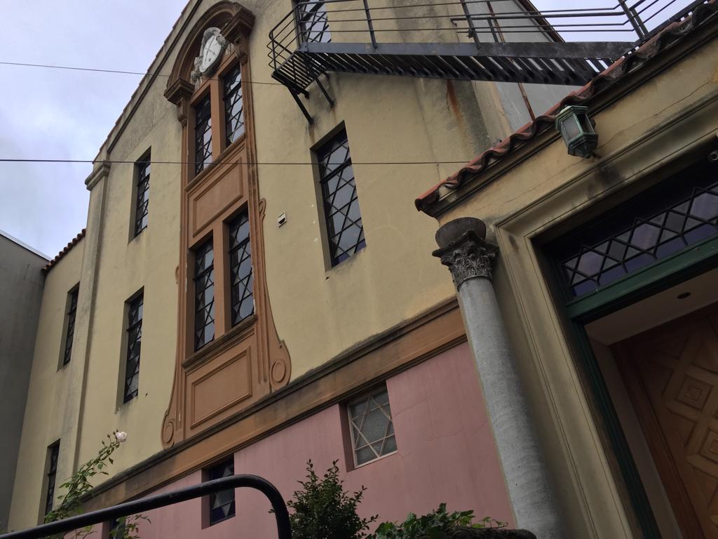 The old synagogue building in Dunedin